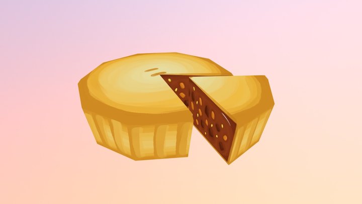 Meat Pie 3D Model