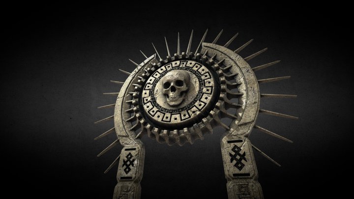 Skull Gate 3D Model