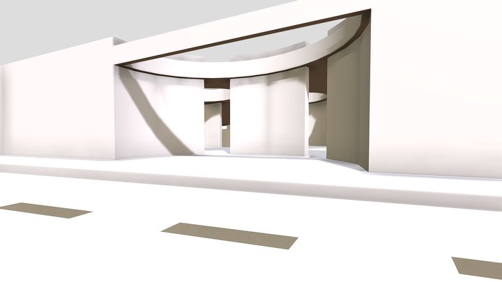 Domino Bath House 3D Model