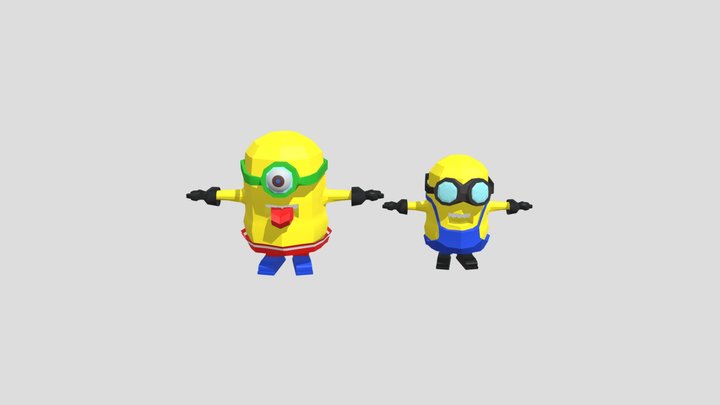 Minions 3D Model