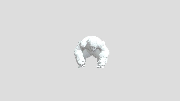 Bigfoot7_idle_turn R. 3D Model