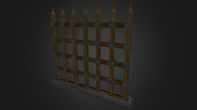 Arena gate 3D Model