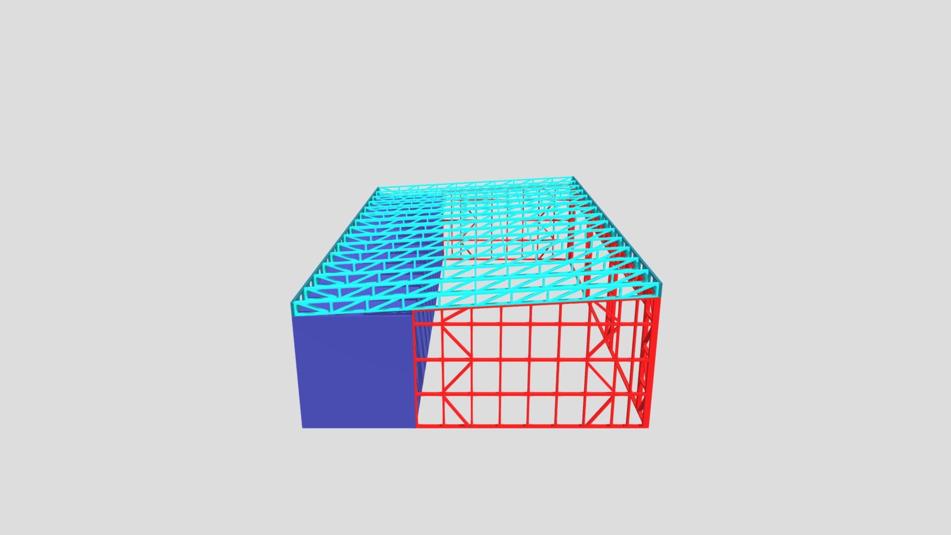 Container With 3 Openings - Download Free 3D model by Steel Frame ...