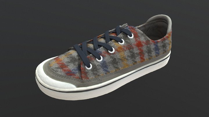 KEEN Women's Elsa 4 Casual Sneaker 3D Model
