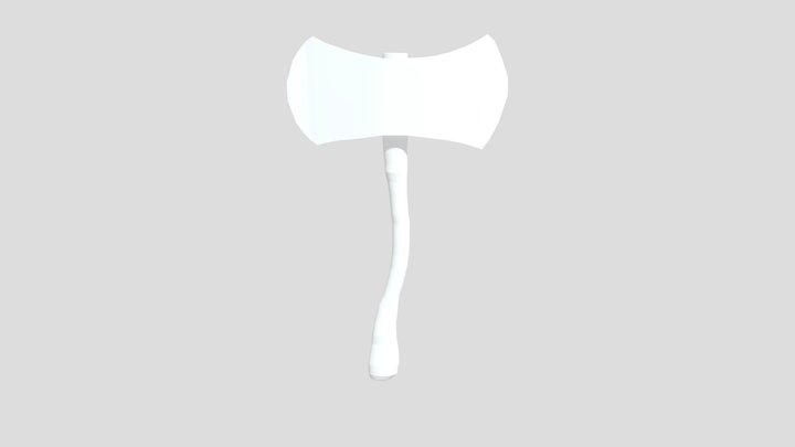 Ax Game Object 3D Model