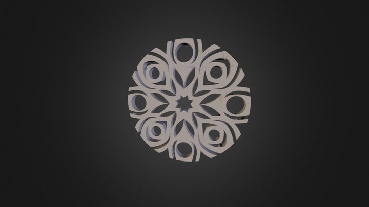 First Mandala -avigail Turner 3D Model