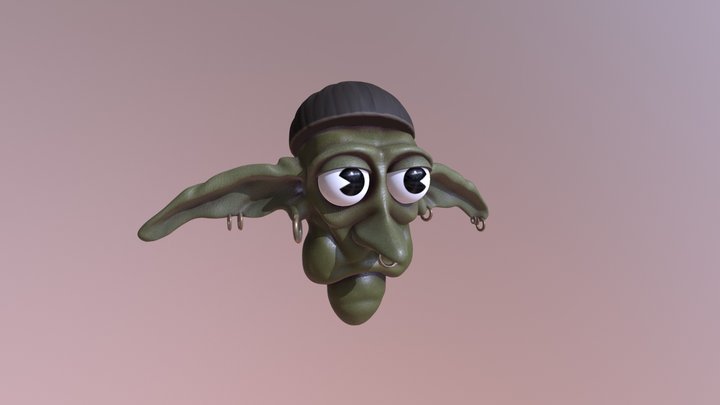 Cool Goblin 3D Model