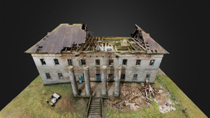 Krasitski palac 3D Model