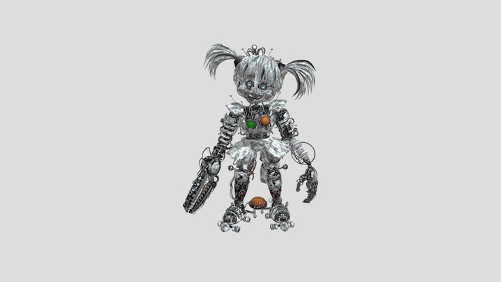 Torres Scrap Baby Eevee 3D Model