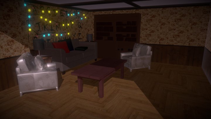 stranger 3D Model