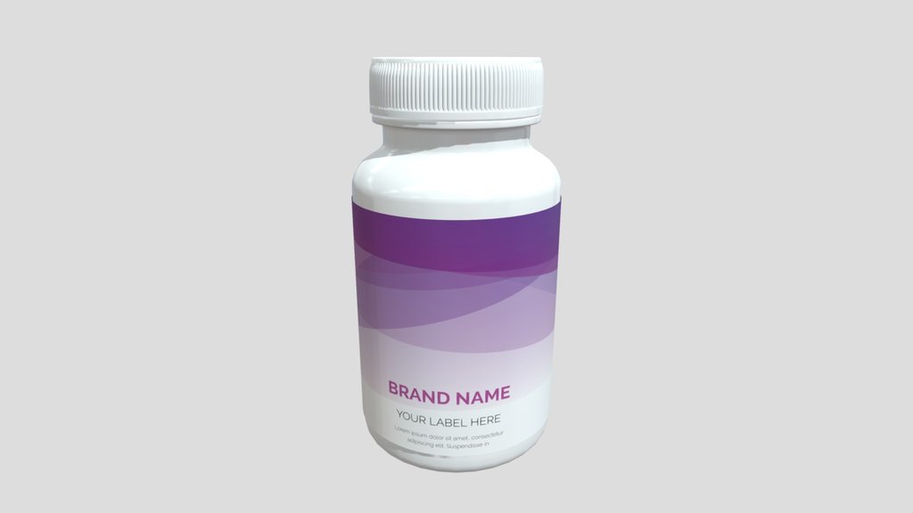 Supplement Bottle