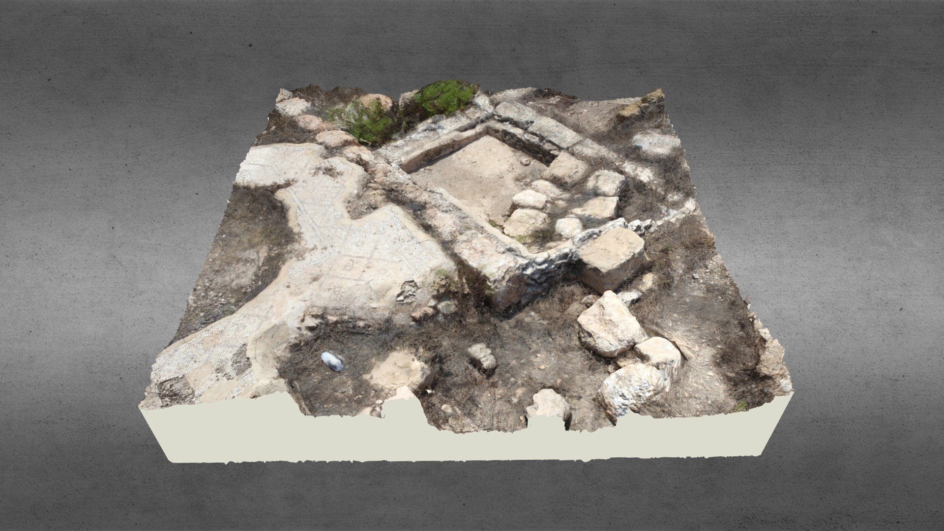 Ruin on Beach (Tel Shikmona)