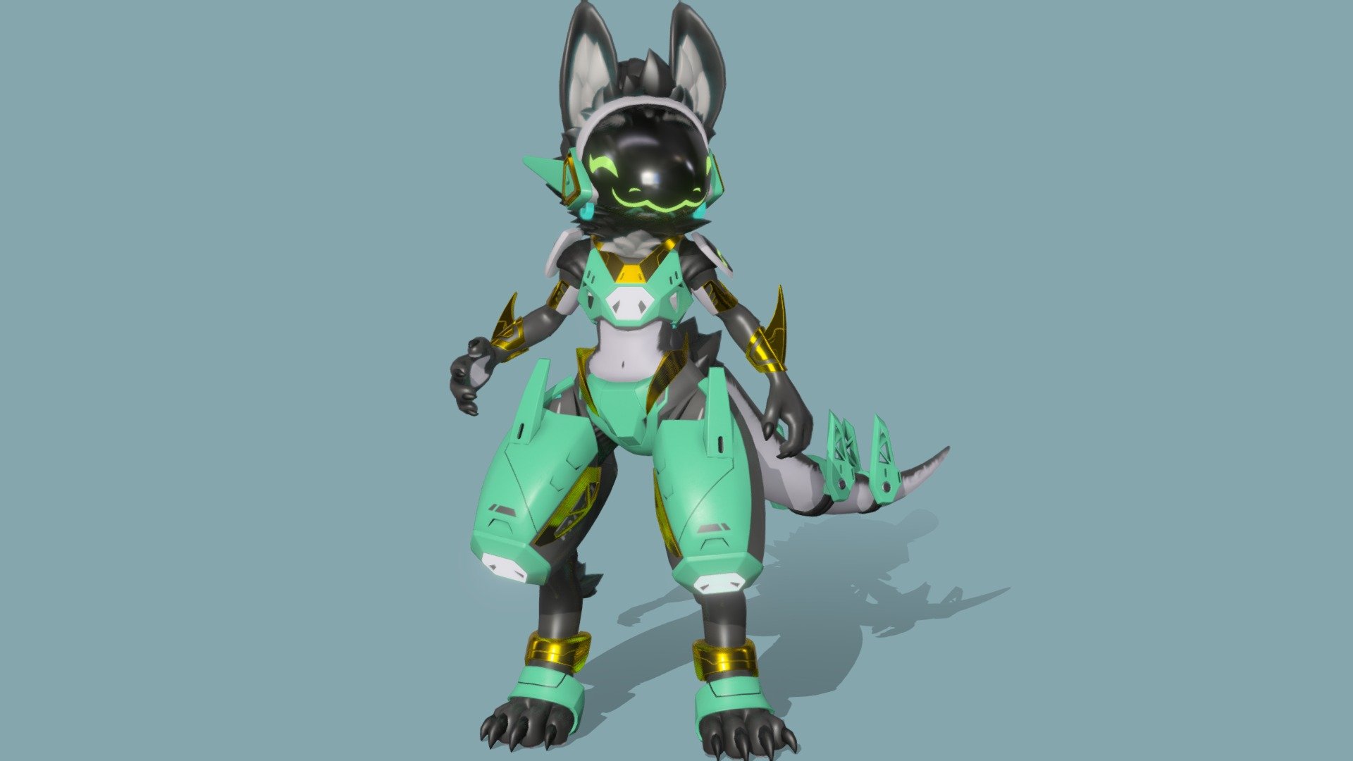 Protogen but cat (@JtingF) / X