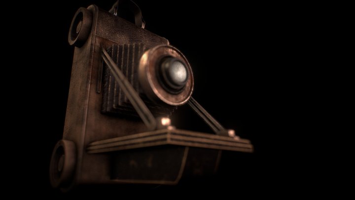 Vintage camera (Downloadable) – Free 3D Model STL