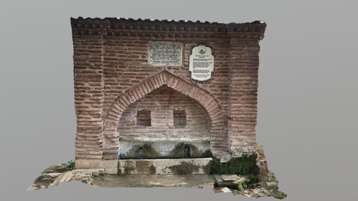 Bursa Mursel Village - Historical Fountain 3D Model