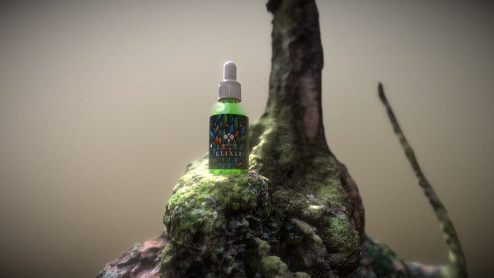 Oil cleanser 3D Model