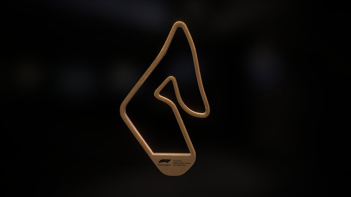 F1 Trophy - Austrian Fomula 1 GP 3D Model