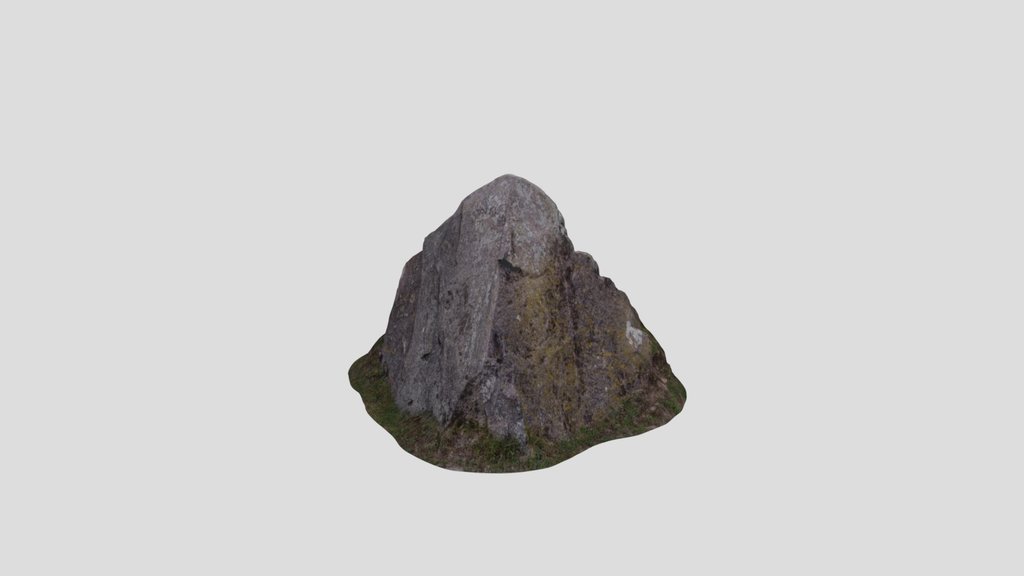 Pointed Black Stone