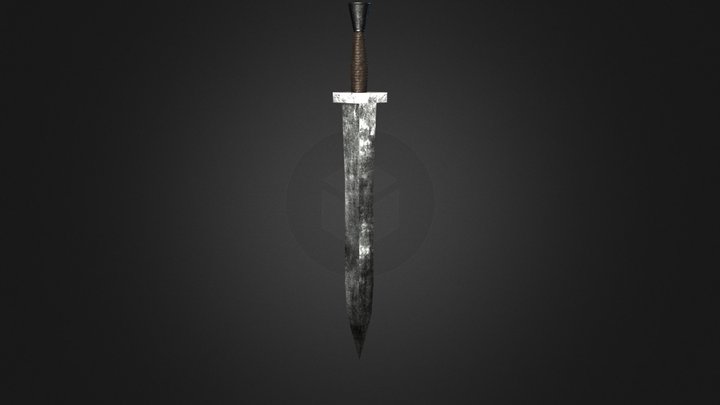 Hoplite Sword 3D Model