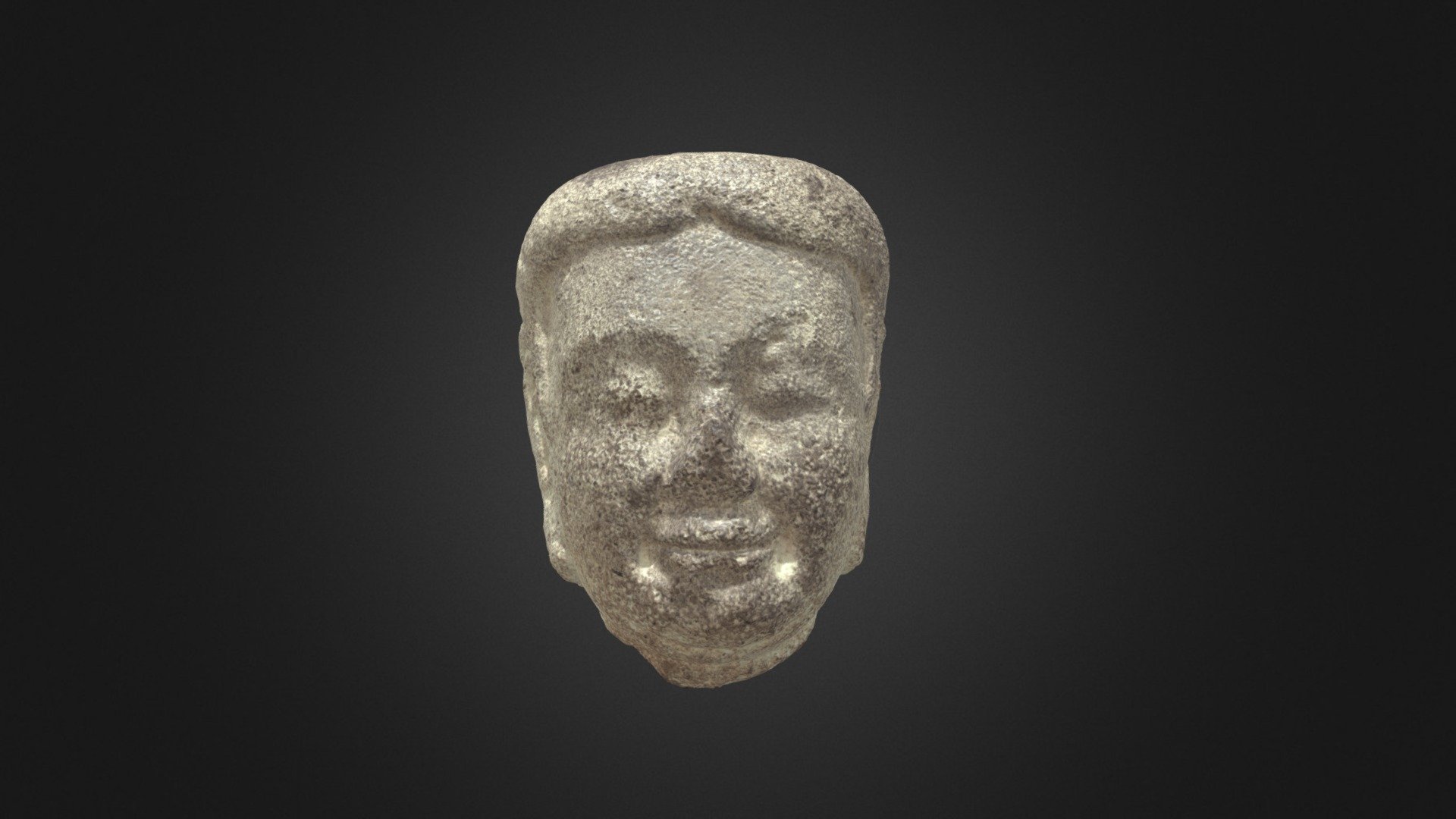 PMA-1927-50-6 Buddha Head - 3D model by Center for the Art of East Asia ...