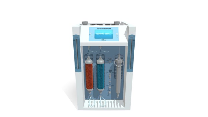 Генератор водорода H2box 3D Model