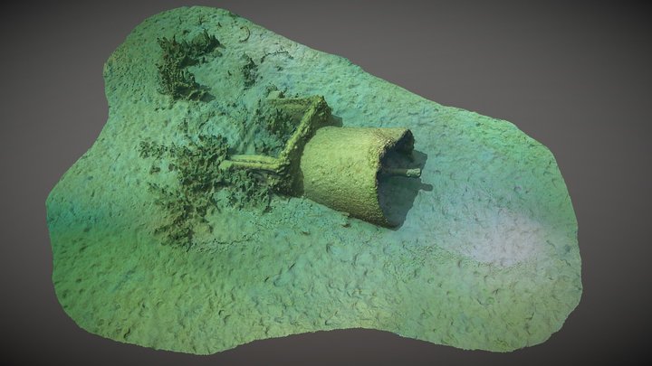 Lion's Head Harbour School House Bell 3D Model