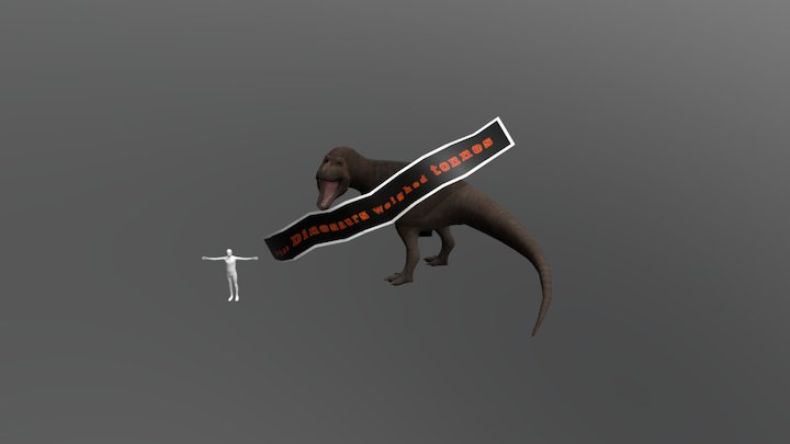 Tyrannosaurus Reveal 3D Model