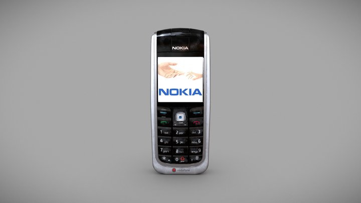 Teléfono Móvil NOKIA 6021 3D Model