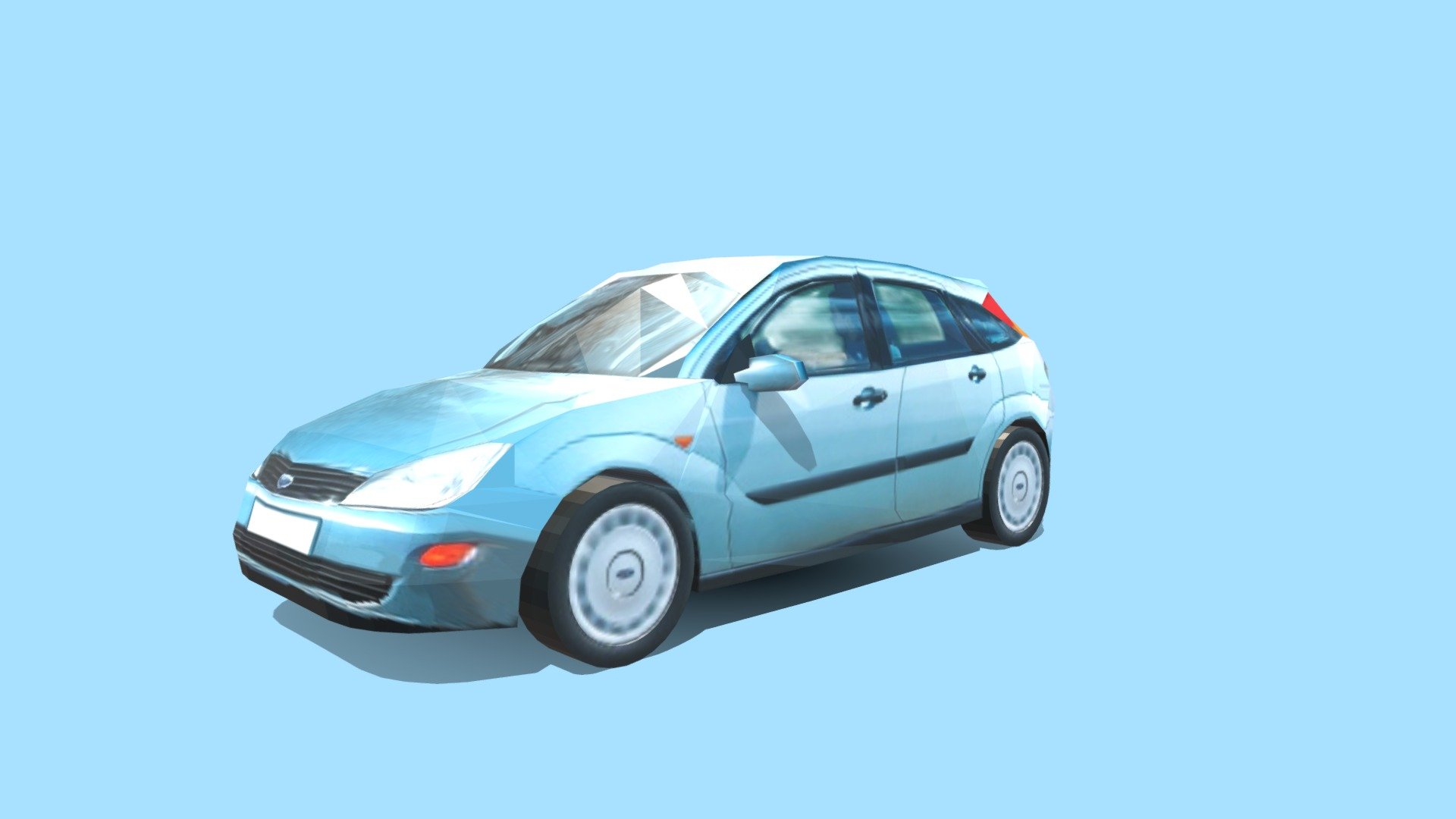 1998 Ford Focus 1.8 Zetec 5dr - Download Free 3D model by ImperialBlue ...