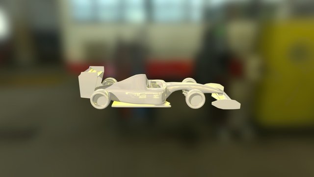 WIP F1 Car 3D Model
