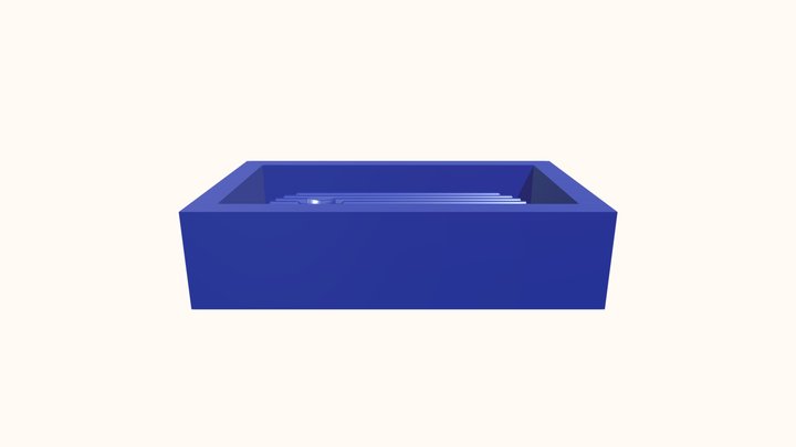 Incense holder wax premold 3D Model