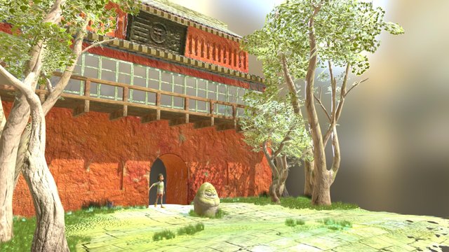 Spirited Away 3D Model