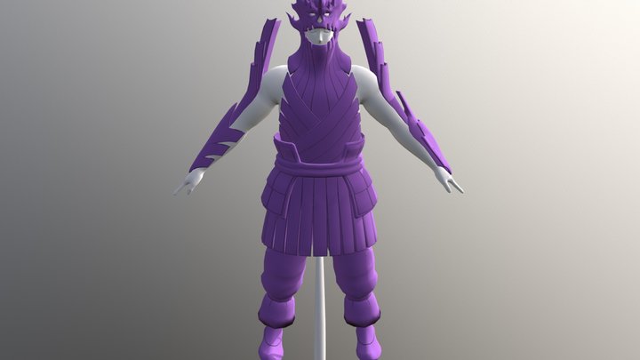 Indra / Sasuke Uchiha Susanoo 3D Model