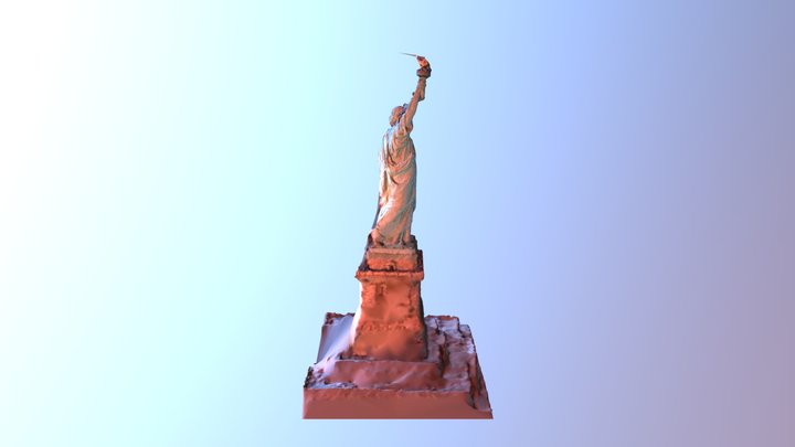 Statue of liberty 3D Model