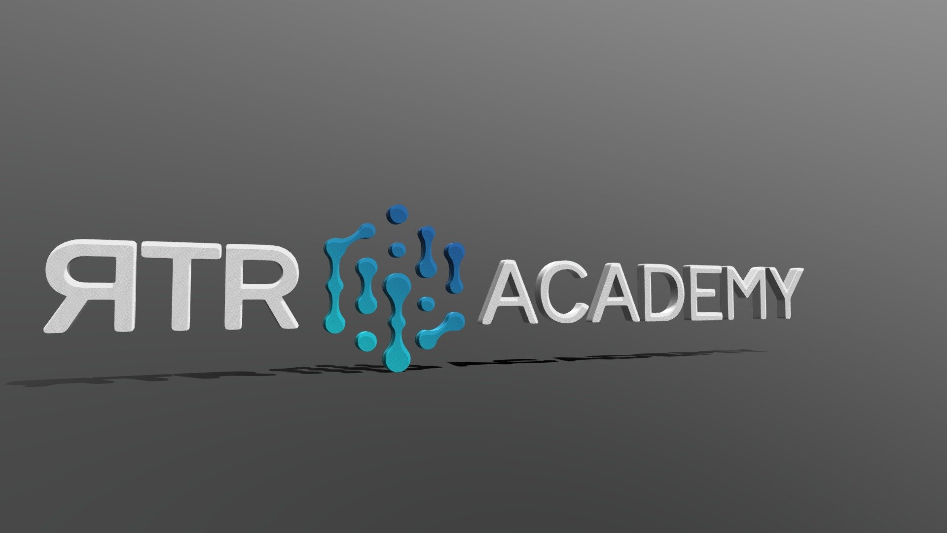 RTR Academy 3D Logo