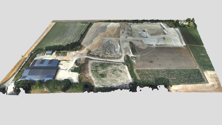 Ambillou - site global 3D Model