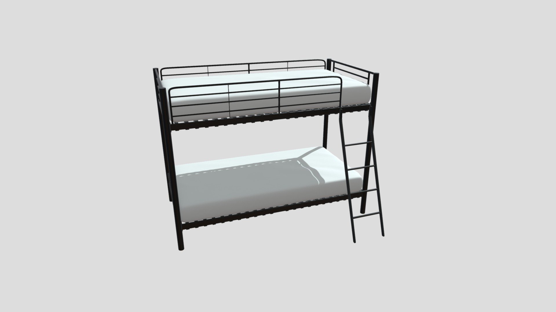 BunkBed - 3D model by machanurupraveen [f7e3c9c] - Sketchfab