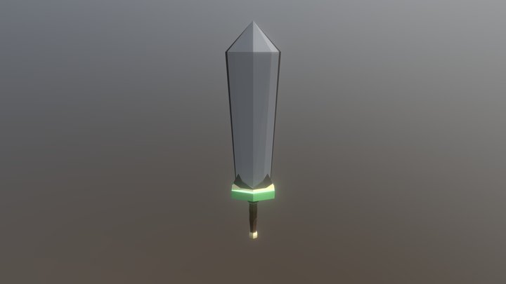 Practice Sword 3D Model
