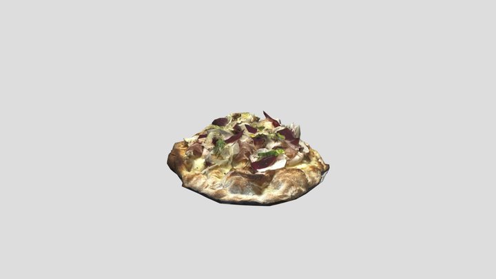 Pinsa (not pizza) 3D Model