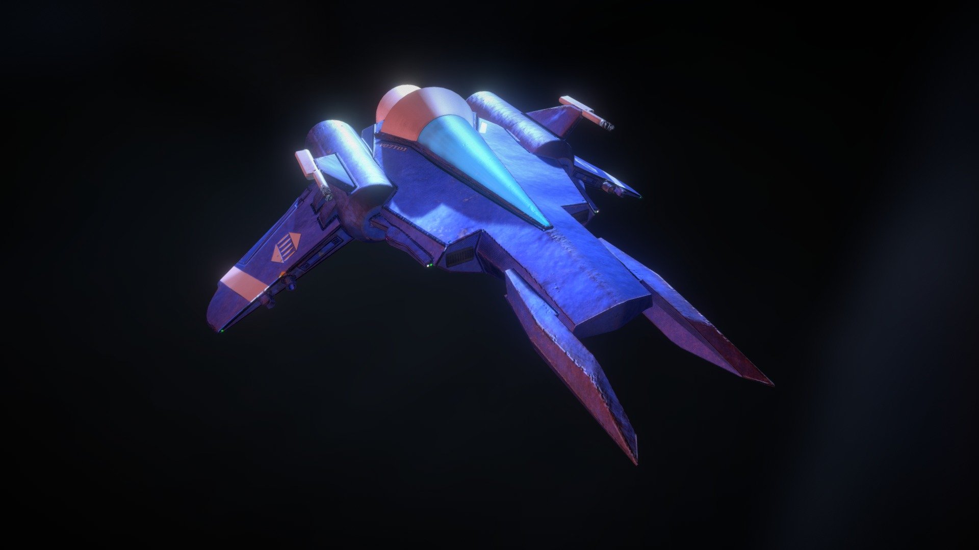 Athenian Space Fighter MK7