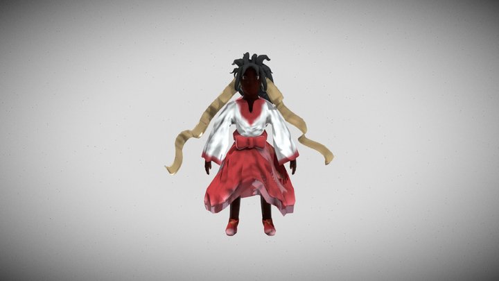 Iris - Pokémon Black 2 & White 2 3D Model