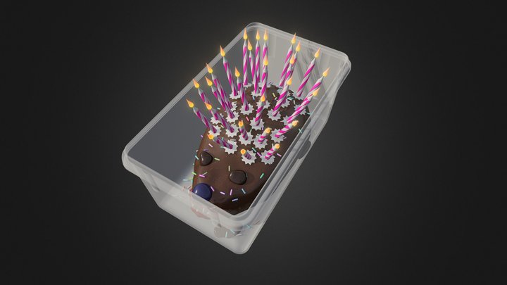 Hedgehog cake ;) 3D Model