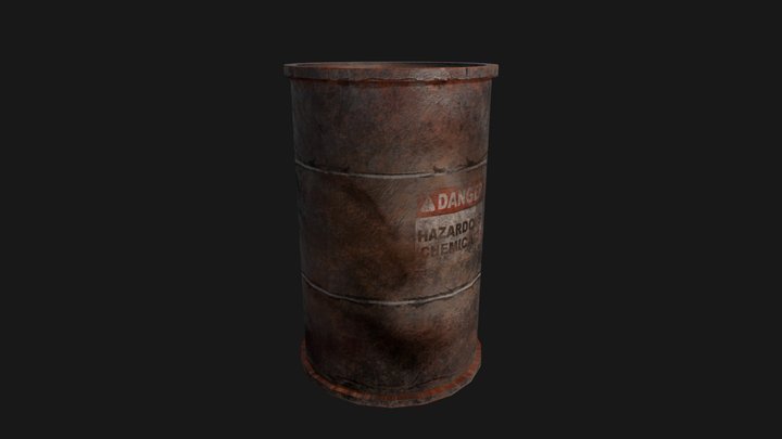 Barrel 3D Model