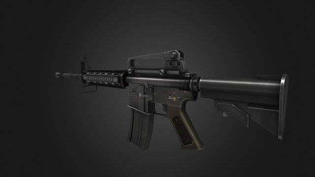 M4a1 3D Model