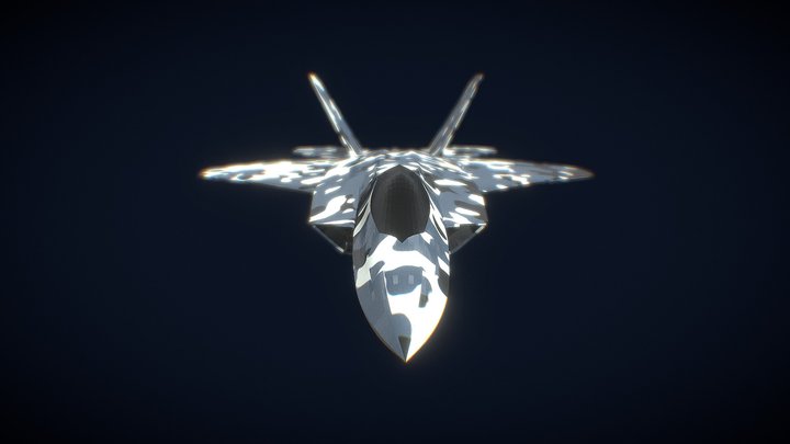 F22 Raptor 3D Model