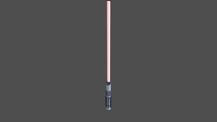 Vader's Lightsaber 3D Model