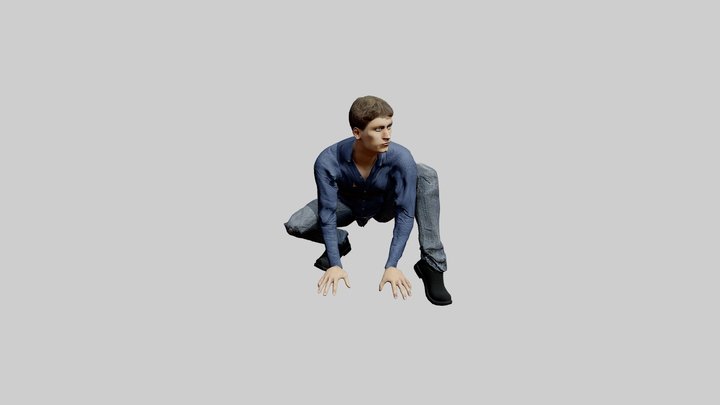 Tobey Maguire 3D Model