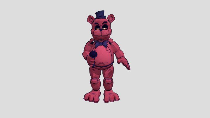 Stylized freddy 3D Model