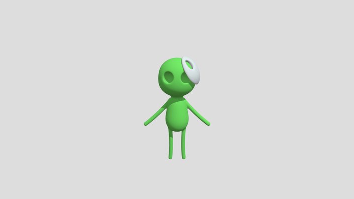 Palette grove Humanoid type - Troublemaker 3D Model