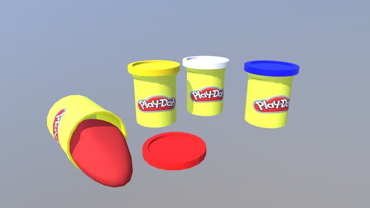 Play-Doh 3D Model